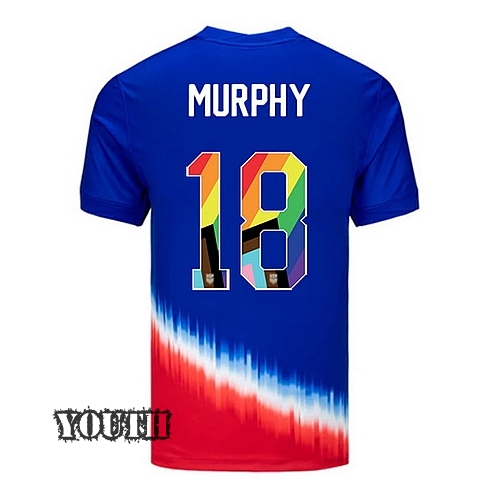 24/25 USA Casey Murphy Away Youth Pride Jersey