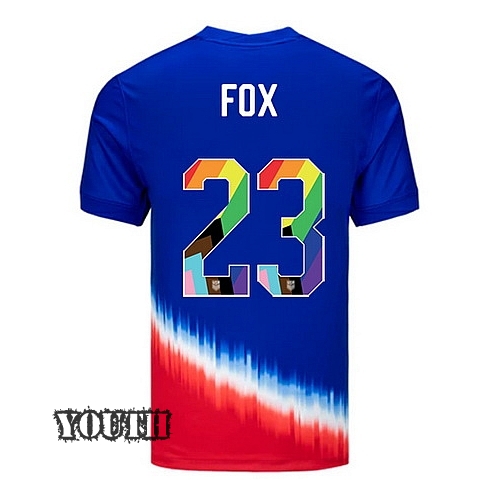 24/25 USA Emily Fox Away Youth Pride Jersey