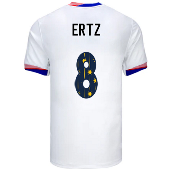 24/25 USA Julie Ertz Home Men's Jersey Stars Number