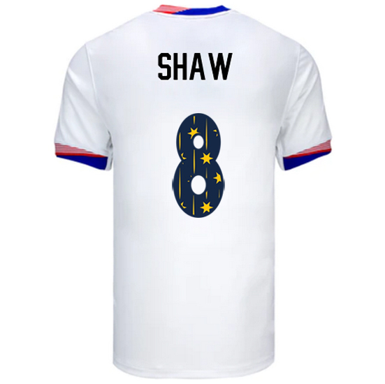 24/25 USA Jaedyn Shaw Home Men's Jersey Stars Number