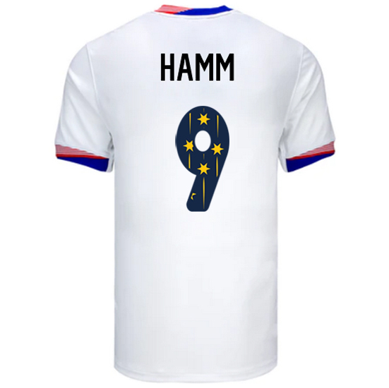 24/25 USA Mia Hamm Home Men's Jersey Stars Number