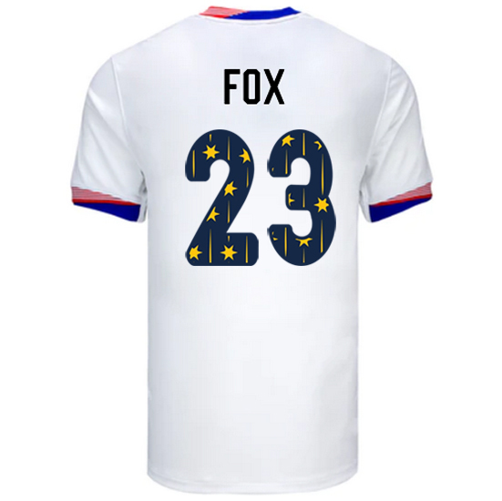 24/25 USA Emily Fox Home Men's Jersey Stars Number