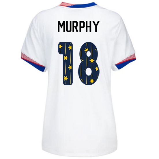 24/25 USA Casey Murphy Home Women's Jersey Stars Number