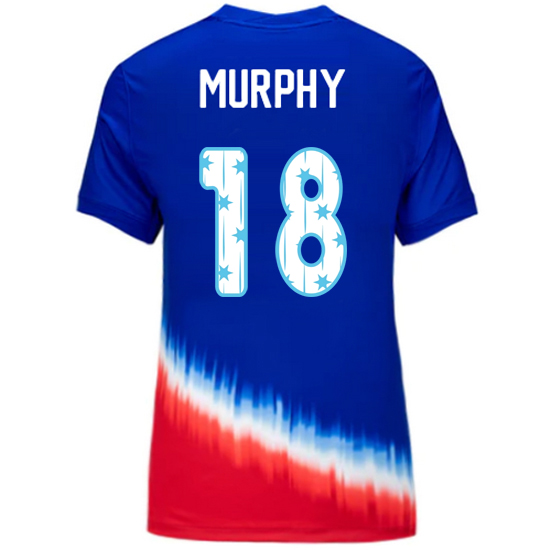 24/25 USA Casey Murphy Away Women's Jersey Stars Number